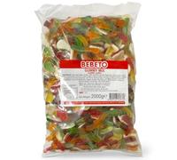 Bebeto Gummy Mix 2kg Bulk Bag of Fruit Jelly Sweets | Halal Pick and Assortment for Parties and Sharing | Freshly Sealed