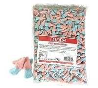 Bebeto Halal Fizzy Blue Bottles - 2kg Bag