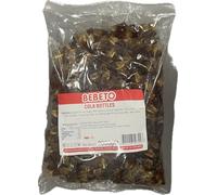 Bebeto Halal Gummy Sweets 2KG Bulk Bag - Assorted Mix of Fruit Flavoured Jelly & Chewy Treats | Halal Sweets in Bulk for Parties, Sharing, Ramadan, Eid, and Everyday Snacking (Cola Bottles)