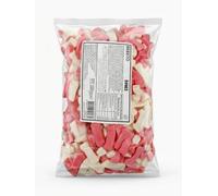 Bebeto Jelly Bones Gummy Sweets 2kg Bulk Sharing Bag | Chewy Fruit Flavour Spooky Treats | Perfect for Halloween Party Bags and Trick or Treat Bowls