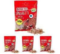 BEBETO Sour Cola Spaghetti, 70 g (Pack of 4)