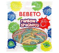 Bebeto Sour Rainbow Spaghetti, Pack of 20 x 70 g