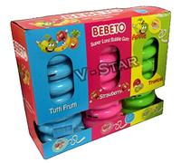 Bebeto Metergum Strawberry Flavour, Pack of 24 x 40 g