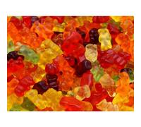 Bebeto Teddy Bears | 2kg Bulk Tub | Chewy Fruit Flavoured Gummy Sweets | Halal & Fun Bear Shaped Candy