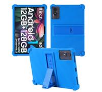 Bebiger Protective Case for Blackview T AB 90 WiFi Tablet 2024 11 inch, Kids Friendly Soft Silicone Adjustable Stand Cover for UMIDIGI G7 Tab Pro 11 Tablet/Relndoo P80 11 inch Tablet (Blue)