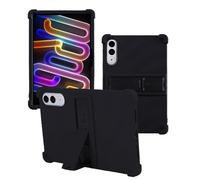 Bebiger Protective Case for Lenovo Xiaoxin Pad Pro GT Tablet 11 Inch TB710FU, Kids Friendly Soft Silicone Adjustable Stand Cover for Lenovo Xiaoxin Pad Pro GT 11 Black