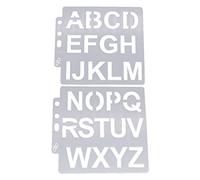 BEBIKR Exquisite Letter Number Template Scrapbooking Embossing Stamping Template Album Card Making Painting Template Art Stencil