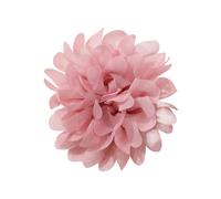 BEBIKR Portable Camellia Breastpins Flowers Shape Lapel Pin Brooch for Women Versatile Chiffon Fabric Lapel Pin Floral Jewelry, Pink