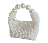 BEBIKR Underarm Bags for Women, Trendy Beaded Bags Evening Bag Handbag for Fashionable Individuals