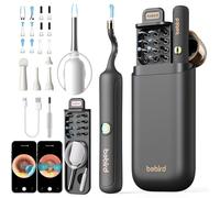 Bebird Ear Cleaning Camera Wax Removal Tool kit, 1920P Flexible Ear Scope Otoscope Camera Light, Visual Ear Picker Wireless Earwax Remover Tweezers for Family