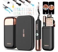 BEBIRD EarSight Ultra 5G WiFi Ear Cleaner with Flexible Camera, Earwax Remover Set with 30+ Accessories, Safe Care Device for Home Use Stars Black