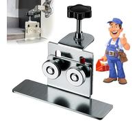 Bebuyby Quick-Install Cabinet Door Installation Tool, Adjustable Cabinet Door Installation Clamp, Cabinet Installation Position Hardware Jig, for Aluminum Alloy Cabinet Installation (1Pcs)