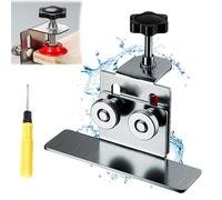 Bebuyby Quick-Install Cabinet Door Installation Tool Positioner, Adjustable Stainless Cabinet Door Positioning Tool, Quick Cabinet Door Installation Clamp, Versatile Cabinet Hardware Jig (1Pcs)