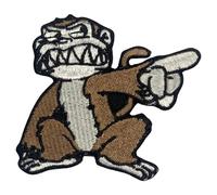 Bebuz Evil Closet Monkey Embroidery Iron-On Patches for Clothing Sew-On Applique for DIY Crafts Denim Jackets Jeans Backpacks