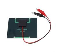 Bebykilemi 1.5W 12V Portable Solar Panel with Clip DIY Module Outdoor Charging Board