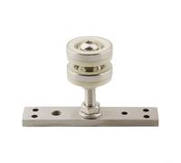 Bebykilemi 1 Pcs Pulley,Small Pulley Block Silent Pulley Wheel,Heavy Duty Fixed Pullies,Wall Ceiling Mount Pulleys(S)