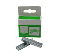 Bebykilemi 1000 Pcs U/Door/T Shaped Steel Staples for Wood Furniture, DIY Home, Workshop, Gardening Use Compatible with Most Staplers, 12mm 10mm 8mm Silver(8mm)
