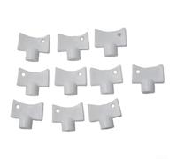 Bebykilemi 10PCS Radiator Bleed Key Wrench for Heating Systems, Plastic Air Vent Tool for Central Heating Radiators, 5mm x 5mm Bleeder Key for Plumbing and Heat Sink Main