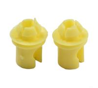 Bebykilemi 2 Pack Interior Door Lock Clips for 1-8 Series For X1 X3 X4 X6 Z4 and MINI F55 F56 F57 Models - Yellow Plastic 12mm 6.7mm Compatible with OEM 51217404345