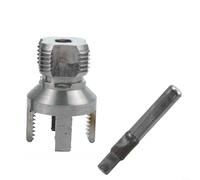 Bebykilemi 20MM 25MM PPR Pipe Threader Tool for Water Pipes, Internal and External Thread Cutting with Integrated 1-Piece Metal Design, Compatible with 1/2 Inch 3/4 Inch (25MM)