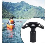 Bebykilemi 28mm Paddle Handle T Grip for Canoe Rafting Oar Replacement End Grip PP Plastic Diameter Surfboard Paddle Accessory Water Sports Equipment
