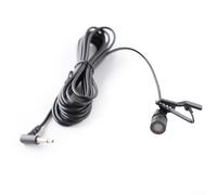 Bebykilemi 3.5mm Unidirectional Car Ceiling Microphone for Navigation Systems, 300CM Cable, Compatible with Clarion/For Kenwood///For Pioneer//