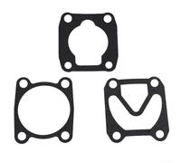 Bebykilemi 3 for 1 Gaskets Compressor Cylinder Compressors Base Valve Plate Air Plus Washers Set in Air Head Trio Pcs Black(B)