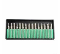 Bebykilemi 30pcs Shank GrindingAbrasive Burr Set for Rotary Tool Accessories, Electric Grinder Drill Bits for Wood, Stone, Tile, Ceramic