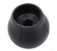 Bebykilemi 5-Speed Gear Shift Knob Head for and For Corsa B/C, For Vectra B, G & F Models - Black and Silver Plastic Replacement with 5+R Markings, 52 x 50 mm