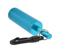 Bebykilemi Aluminium Alloy Scuba Diving Signal Device Underwater Noise Maker Tank Banger with 360° Rotating For BCD Clip for Snorkelling Communication and Marine Safety(Blue)