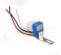 Bebykilemi Automatic Street Light Switch 220V 10A Photo Controller Sensor for Outdoor, Compatible with Resistive Inductive Capacitive Loads, 2200W Max, 50-60Hz,