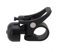 Bebykilemi Black Stainless Steel Bell for Xiaomi, 1S, and PRO Electric Scooters - Lightweight Handlebar Accessory with Simple Installation, Outdoor Sports Riding Use
