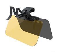 Bebykilemi Car Day and Night Sun Visor for Anti-Glare Protection, Polarized PC Shade with Blackout Barrier, Fit for & Sunlight Reduction, 34 x 16.5 cm