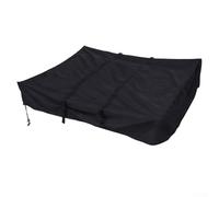 Bebykilemi Car Roof Tent Cover 420D Oxford Cloth Dustproof Water Resistant Foldable Protection Shield for Outdoor Camping with Storage Bag Black 143x120x28cm(Black 143 * 120 * 28cm)