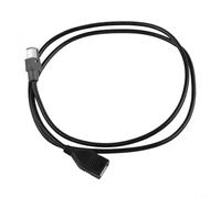 Bebykilemi Car Stereo 4-Pin to USB Audio Interface Cable Adapter for 3/6/CX-3/CX-5/CX-9 and For ASX/Pajero - ABS Construction, 100 cm Length, Direct Installa