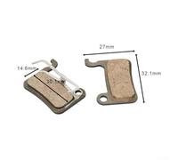 Bebykilemi Compatible L03A/L04A/L05A Resin Metal Ceramic Disc Brake Pads for DURA- R9150, ULTEGRA R8050, 105 R7000, TIAGRA 4700, METREA U5000, GRX 11 &(L05A)