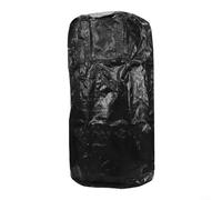 Bebykilemi Compost Bag, Waste Collection Bin PE Garden Compost Bin With Handle Top For Kitchen Scraps Yard Debris Large Capacity Reusable(Black 45 * 80CM)