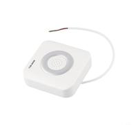 Bebykilemi DC12V Wired Doorbell for Access Control - Four-Wire Dingdong Electronic Door Chime with Clear Sound, 12V DC Power Supply, ABS Material, White Wall-Mounted