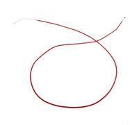 Bebykilemi Electric Scooter Disc Brake Cable Compatible with For Xiaomi/Pro Metal Wire Replacement Red 175cm 180cm Scooter Brake Cord Parts Accessories(brake line)