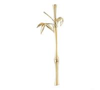 Bebykilemi Elegant Branch Shape Brass Cabinet Handles Drawer Pulls Gold Hardware,for Wardrobes Shoe Cabinets Furniture,with Matching Home Improvement(Left)