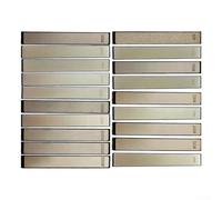 Bebykilemi Emery Whetstone Strip 80-3000 Grit Fixed-Angle Blade Sharpener for Kitchen Knives & Hand Tools - 160 x 23 mm Dry-Use Sharpening Stone, Coarse to(500 Grit)