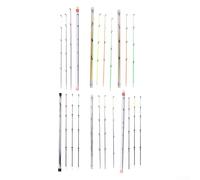 Bebykilemi Fiber Glass Top Tip Feeder Carp Rod, 50-120g Fast Action Extra Hard Carbon Fishing Rod Tip Replacement Accessory