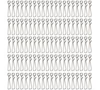 Bebykilemi Fishing Rig Clips Stainless Steel Snap Swivels Heavy Duty Quick Change Anti Tangle Sea Fishing Tackle Carp Saltwater Fishing Gear Accessories(3#)
