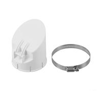 Bebykilemi Floor Drain for Bathroom and Kitchen, 50-160mm PVC Drainage Pipe Cover with Auto Closing Displacement Valve, Anti-, For Easy Install for Garden,(75)