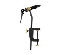 Bebykilemi Fly Tying Vise Metal Rotary C Clamp Adjustable Fishing Hook Tying Tool Kit for Fly Fishing Lure Making Feather Tackle Assembly 20cm Black(1PC tool A)