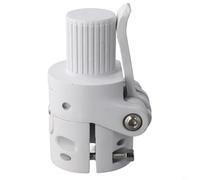 Bebykilemi Folding Pole Base Replacement for Xiaomi Pro 1/2/1S Electric Scooter Aluminium Hinge Joint Folding Mechanism For Spare Parts Grey White 12x7.5x5.5cm(White)
