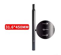 Bebykilemi For Bicycle Seatpost Aluminium Alloy Lightweight Replacement Seat Post for Road Mountain For Bike Multiple Diameter Sizes 25.4mm 27.2mm 28.6mm 30.4mm 31.6mm Available(31.6 * 450)