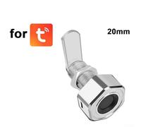 Bebykilemi for Remote Control Fingerprint Cabinet Drawer for Strongbox Mailbox Lock(20mm Silver)