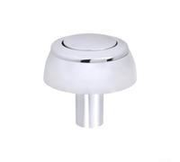 Bebykilemi for Siamp Storm 33A Compatible Toilet Push Button, Chrome Finish, 38-44mm Cistern Hole, With/Without Support Cover, Modern Bathroom Upgrade(B)