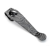 Bebykilemi for Spider C81 Back Clip for Paramilitary 2, para 3 and for Manix 2, Alloy Pocket Clip with Deep Carry Design, Lightweight and for Durable 6Al-4V, 55x12